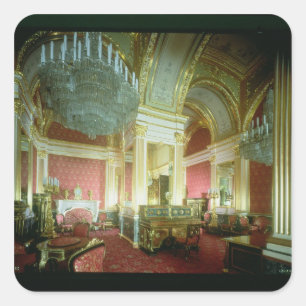 Adesivo Quadrado A câmara dourada do Tsaritsa