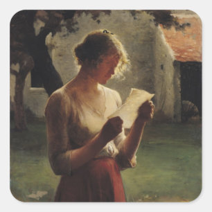 Adesivo Quadrado A Carta