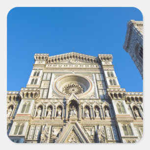 Adesivo Quadrado A catedral Santa Maria del Fiore, Firenze,