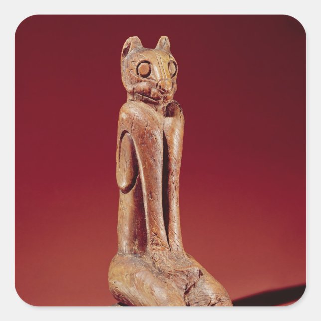 Adesivo Quadrado A chave Marco Cat, da Flórida (Frente)