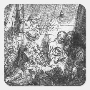 Adesivo Quadrado A circuncisão, 1654