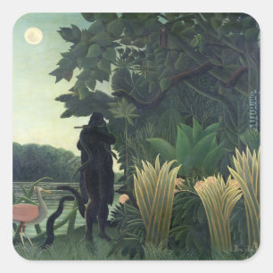 Adesivo Quadrado A Cobra Charmer, 1907