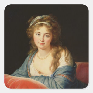 Adesivo Quadrado A Condessa Catherine Vassilievna Skavronskaia