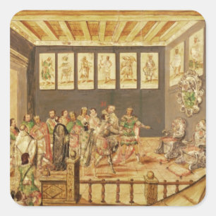 Adesivo Quadrado A Conquista do México