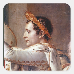 Adesivo Quadrado A consagração do imperador Napoleon 2