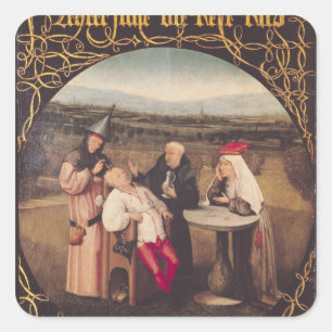 Adesivo Quadrado A Cura da Folly