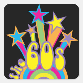 Adesivo Quadrado A década de 60