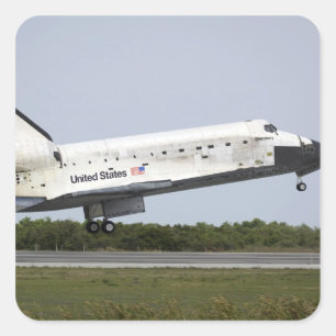 Adesivo Quadrado A descoberta do vaivém espacial aproxima a