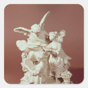 Adesivo Quadrado A educação do amor