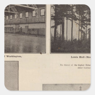 Adesivo Quadrado A empresa de Seattle, cultura