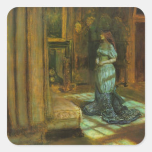 Adesivo Quadrado A Eva das Ruas. Agnes belas artes