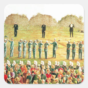 Adesivo Quadrado A execução de Maximilian I