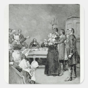 Adesivo Quadrado A experimentação de uma bruxa