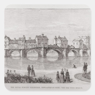 Adesivo Quadrado A exposição real do jubileu,