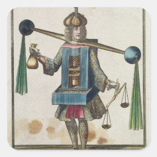 Adesivo Quadrado A fantasia da filha