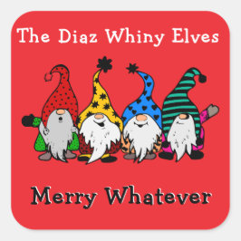 Adesivo Quadrado A Feliz dos Espinhos