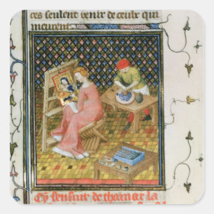 Adesivo Quadrado A história de Thamyris, de De Claris