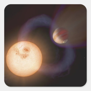 Adesivo Quadrado A impressão 2 de um artista