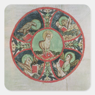 Adesivo Quadrado A Lambe de Deus