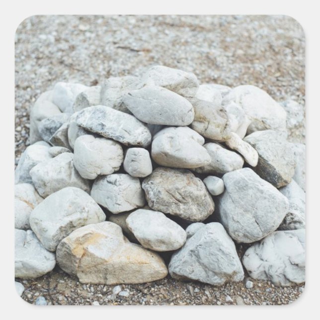 Adesivo Quadrado A Loteria (Frente)