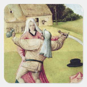 Adesivo Quadrado A Mesa dos Sete Pecados Mortais