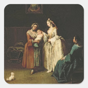 Adesivo Quadrado A Molhado-Enfermeira