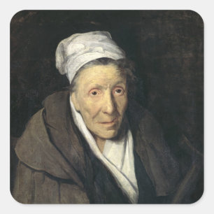 Adesivo Quadrado A Mulher com Gambling Mania, 1819-24