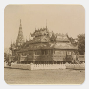 Adesivo Quadrado A Nan-U Human-Se, Shwe-Kyaung