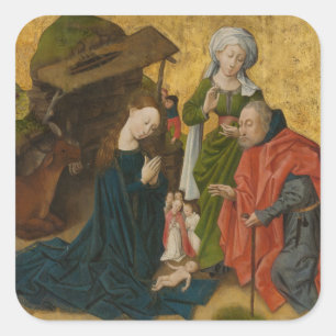 Adesivo Quadrado A natividade, cerca de 1460