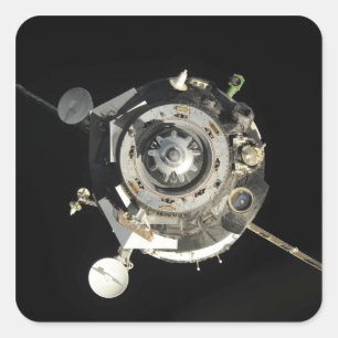 Adesivo Quadrado A nave espacial de Soyuz TMA-17