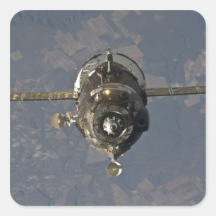 Adesivo Quadrado A nave Soyuz TMA-19 3
