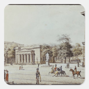 Adesivo Quadrado A nova Casa de Assédio, ao lado do Armário, Berlim