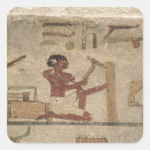 Adesivo Quadrado A oficina do carpinteiro