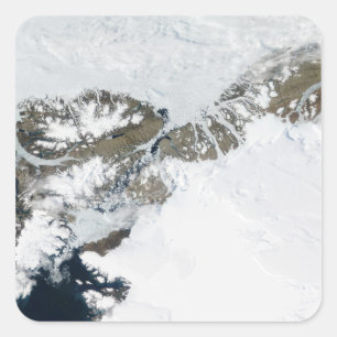 Adesivo Quadrado A palha de verão