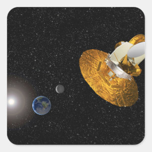 Adesivo Quadrado A ponta de prova da anisotropia da microonda de