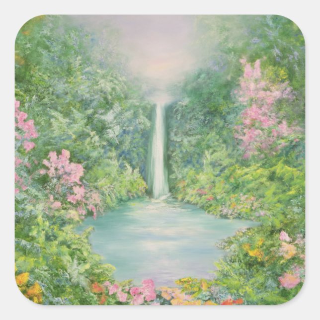 Adesivo Quadrado A Quebra d'água 1997 (Frente)