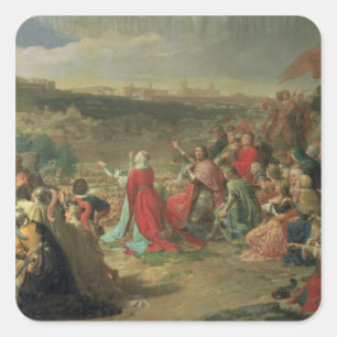 Adesivo Quadrado A queda de Granada em 1492, 1890