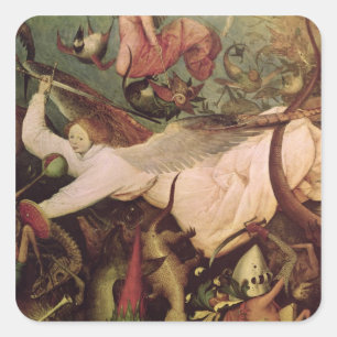 Adesivo Quadrado A queda dos anjos rebeldes