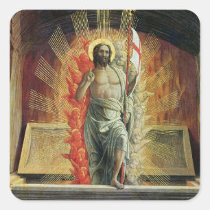 Adesivo Quadrado A Ressurreição