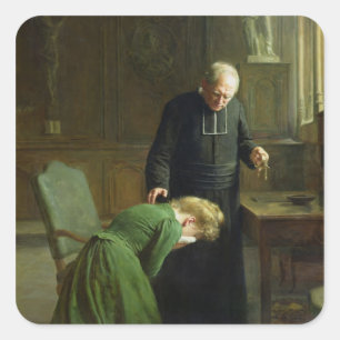 Adesivo Quadrado A restituição, 1901
