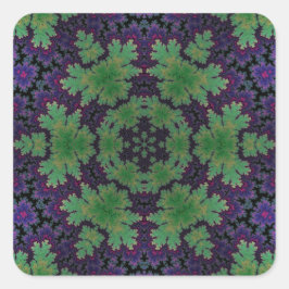 Adesivo Quadrado A Roda Fern Encantada