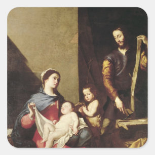 Adesivo Quadrado A Sagrada Família, 1639