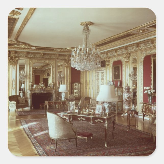 Adesivo Quadrado A Sala de Desenho (Frente)