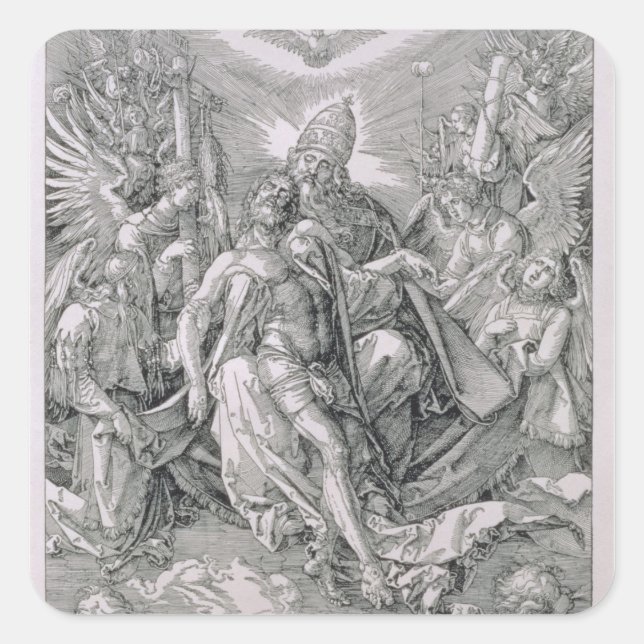 Adesivo Quadrado A Santa Trindade, pub. 1511 (Frente)