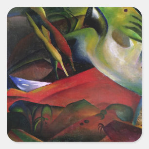 Adesivo Quadrado A tempestade, 1911