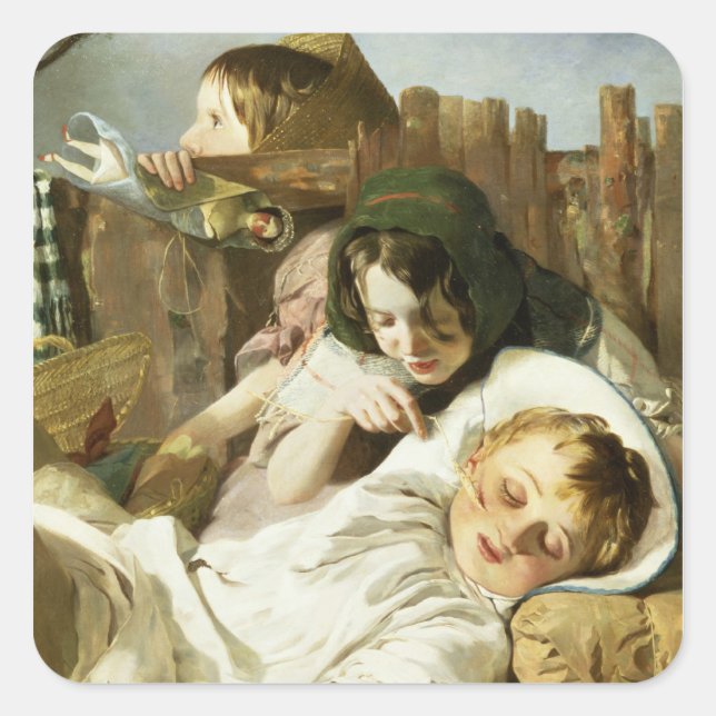 Adesivo Quadrado A tenda (Frente)