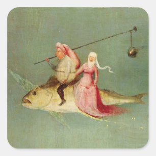 Adesivo Quadrado A tentação de St Anthony 2