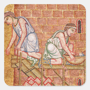 Adesivo Quadrado A Torre de Babel, do Atrium