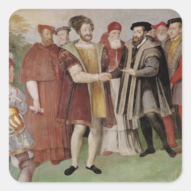 Adesivo Quadrado A Trégua de Nice (Frente)