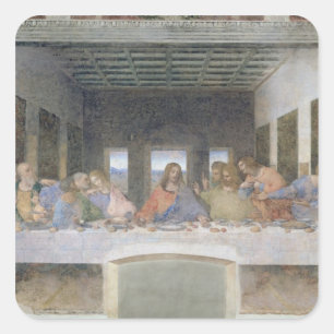 Adesivo Quadrado A última ceia, 1495-97 2